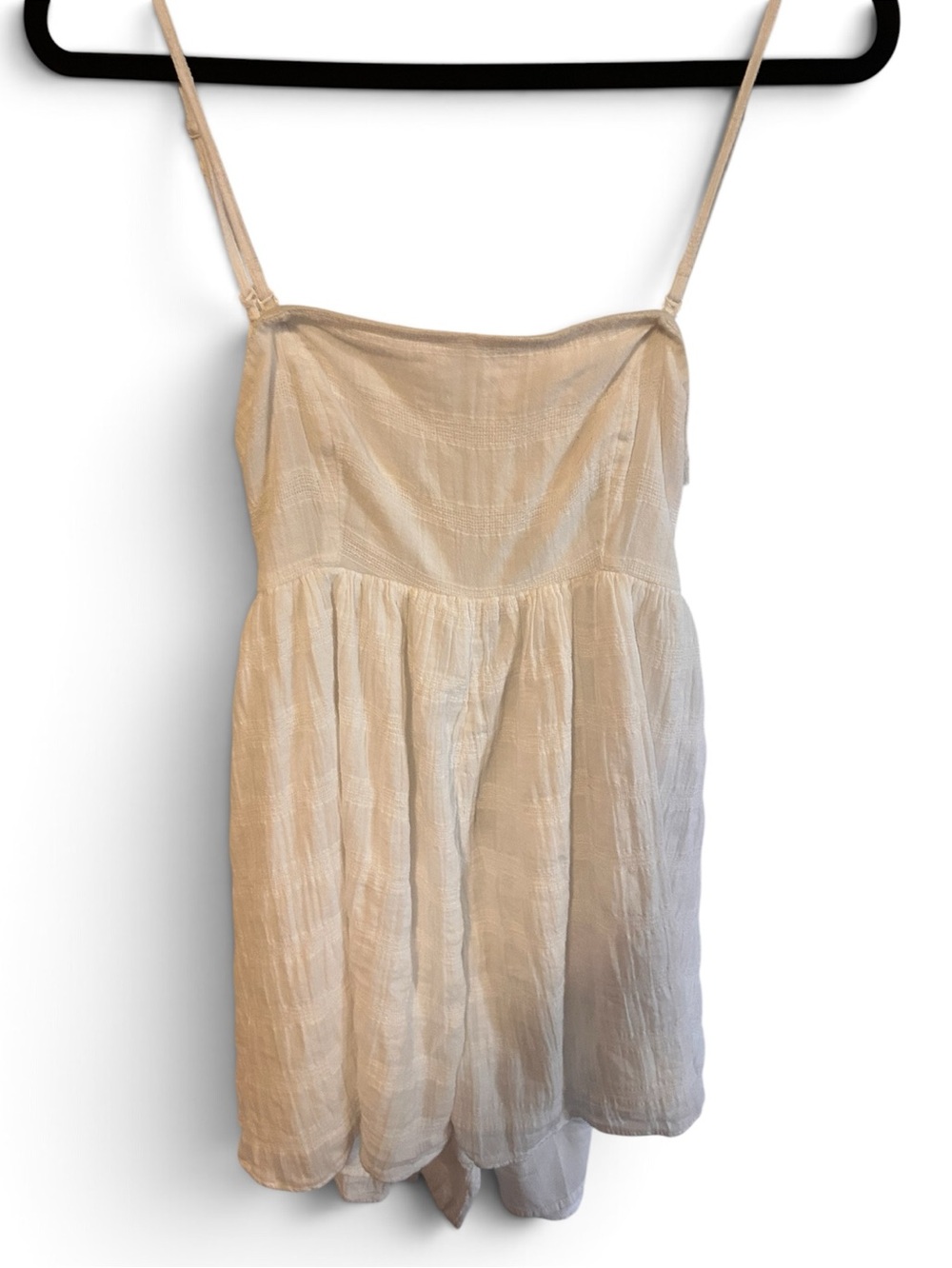 American Eagle Outfitters White Gauze Romper - Size M